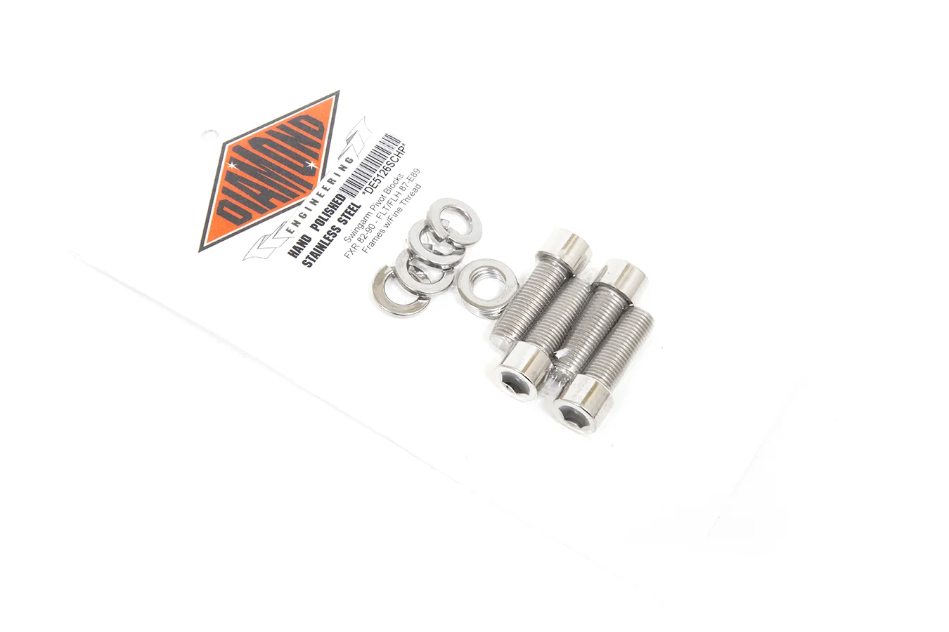 Diamond Engineering Polished Stainless Pivot Block Hardware